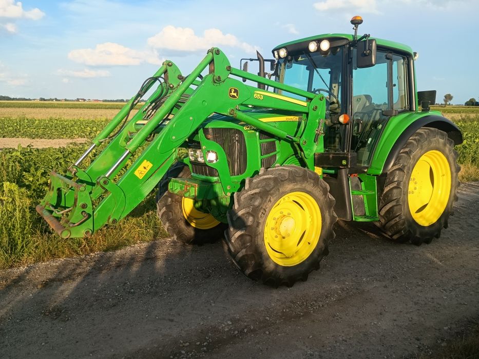Sprzedam ciągnik John Deere 6230 z ładowaczem czołowym Jd 653