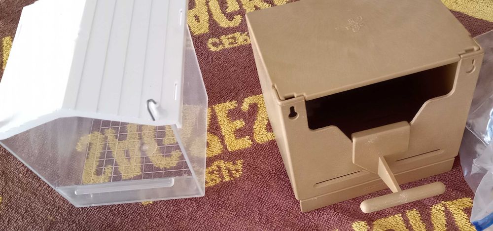 Ninhos e outros para pássaros periquito/canários, tudo por 20€