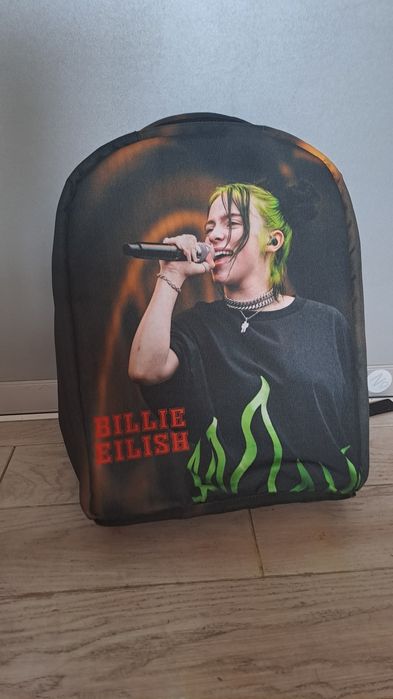 Рюкзак анти-шахрай  з малюнком Біллі Айліш