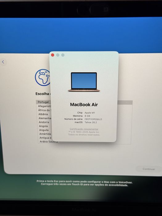 MacBook Air 13” — Apple M1 | 8GB RAM | 512GB | Rose Gold