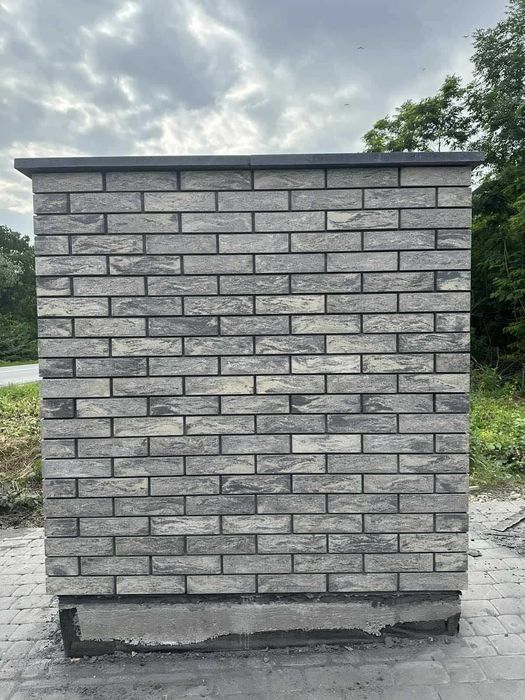 Облицювальна цегла, кирпич облицовочный для забора. Цегла для паркану