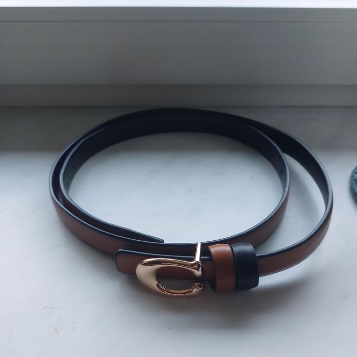 Pasek damski dwustronny