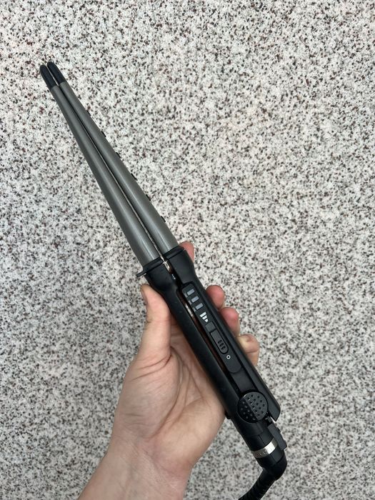 Babyliss плойка. Конусна плойка, вирівнювач, локони