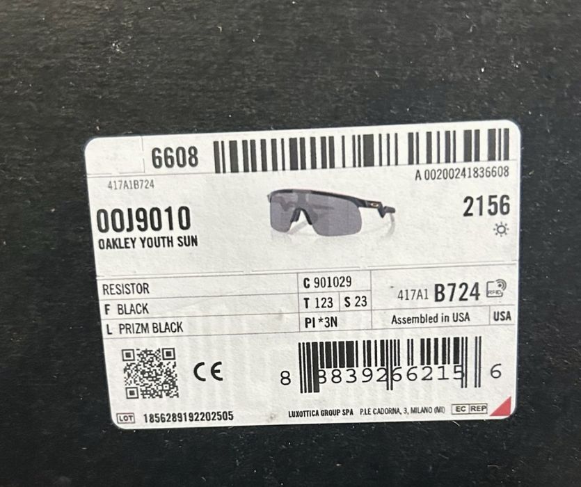 Oakley Resistor black prizm youth  ФОП Оригінал