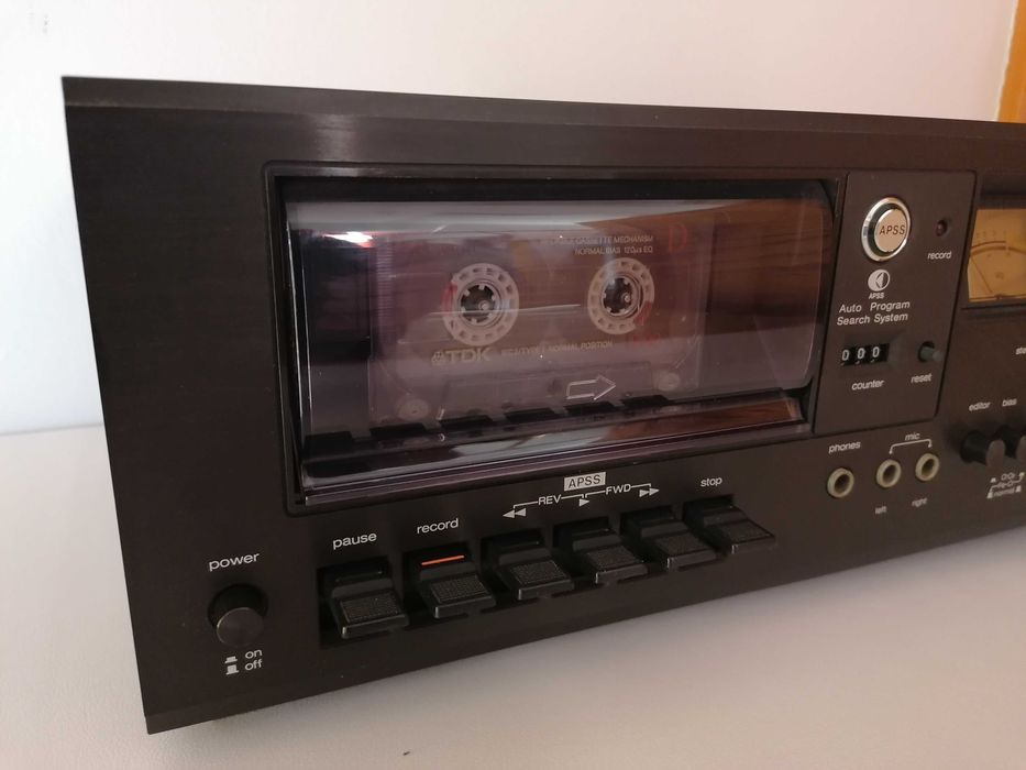 SHARP RT-1122 Deck Japoński Magnetofon Kasetowy Vintage 1978 Piękny