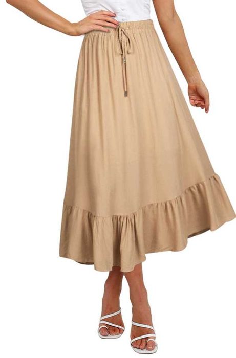 Nowa, długa spódnica do kostek REORIA – rozmiar S