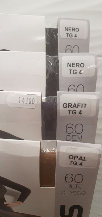 Rajstopy damskie 40 DEN opalone grafitowe czarne
