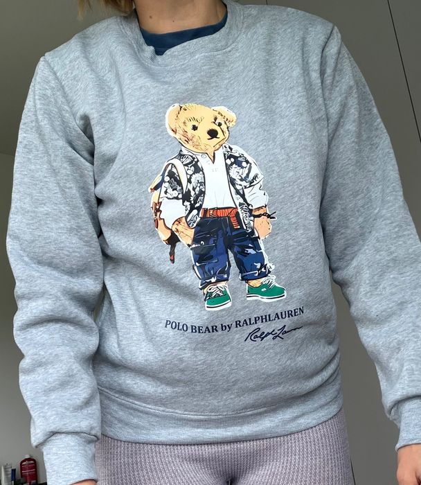 Bluza z misiem damska