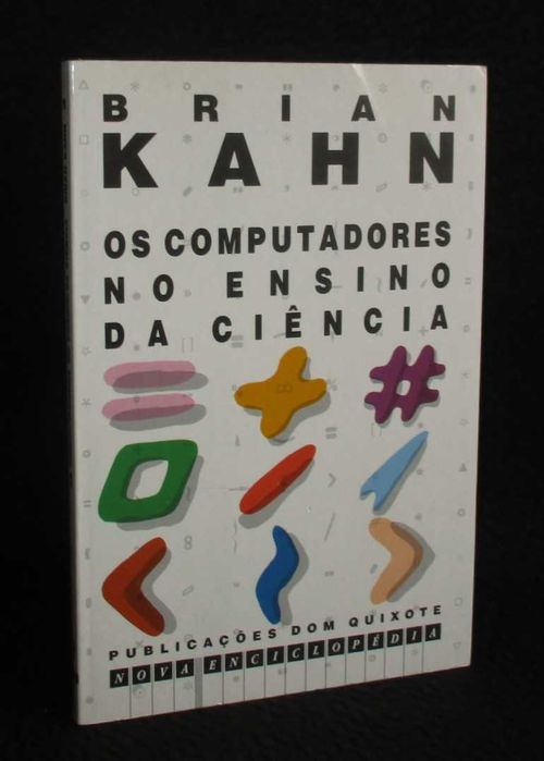 Livro Os Computadores no Ensino da Ciência Brian Kahn 1ª edição 1991