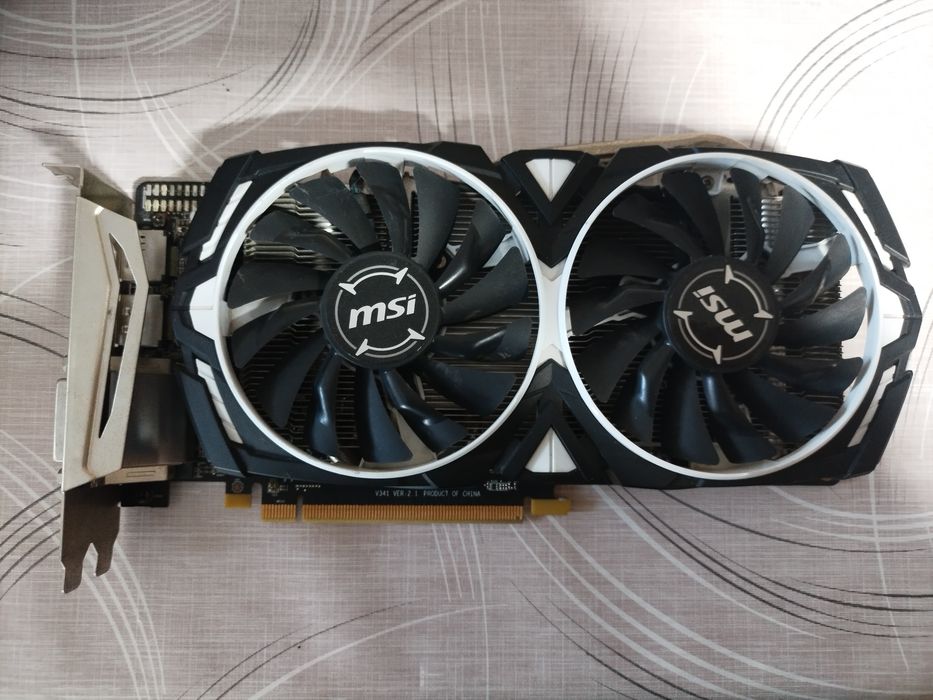 Відеокарта MSI Radeon RX 470 ARMOR 4G OC (4GB GDDR5)