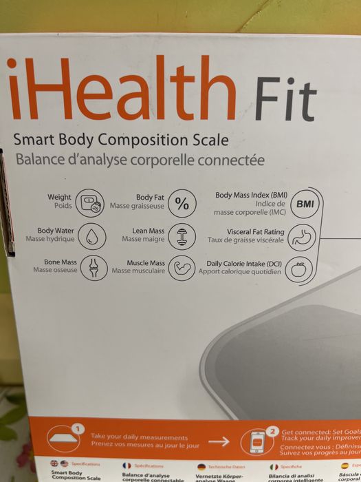 Balança Corporal iHealth Smart Fit