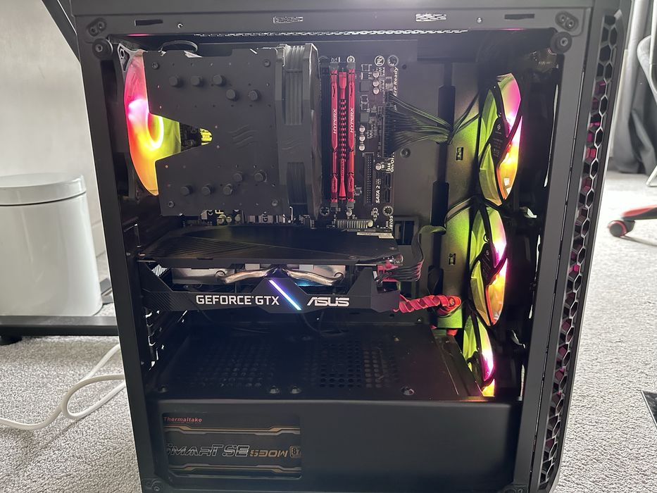 Komputer stacjonarny PC GTX 1660 SUPER AMD FX8120 na części