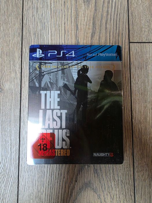 The Last of Us Remastered ps4 - STEELBOOK [G2] stan doabrdzo dobry