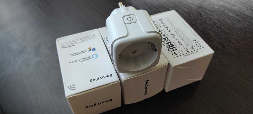 Умная WI-FI розетка, розумна розетка с поддержкой энергометра, 16А