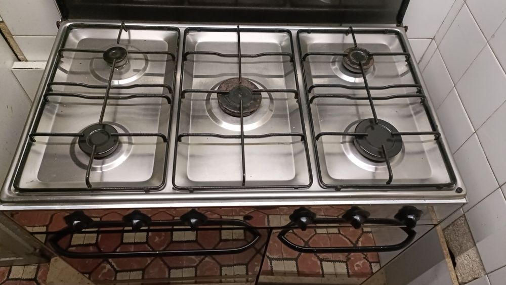 Fogão junex 5 queimadores