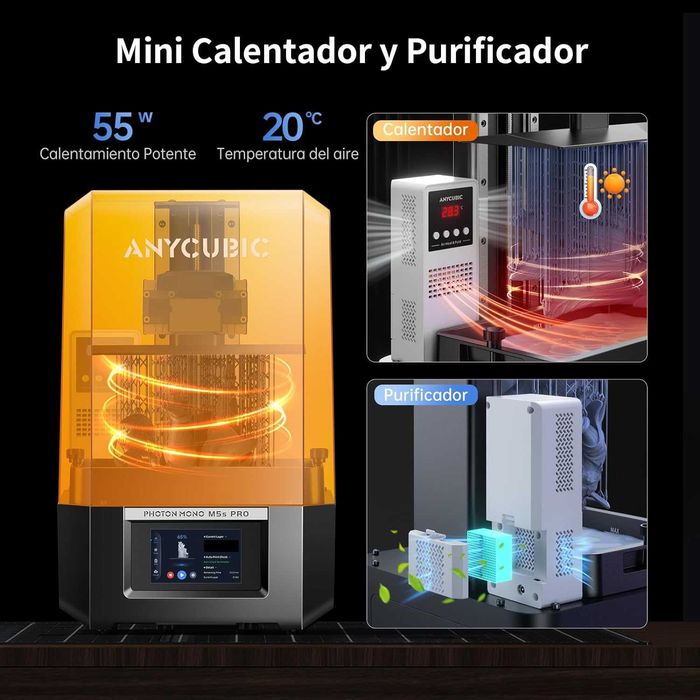 3D принтер з вирівнюванням Anycubic Photon Mono M5s Pro 14K