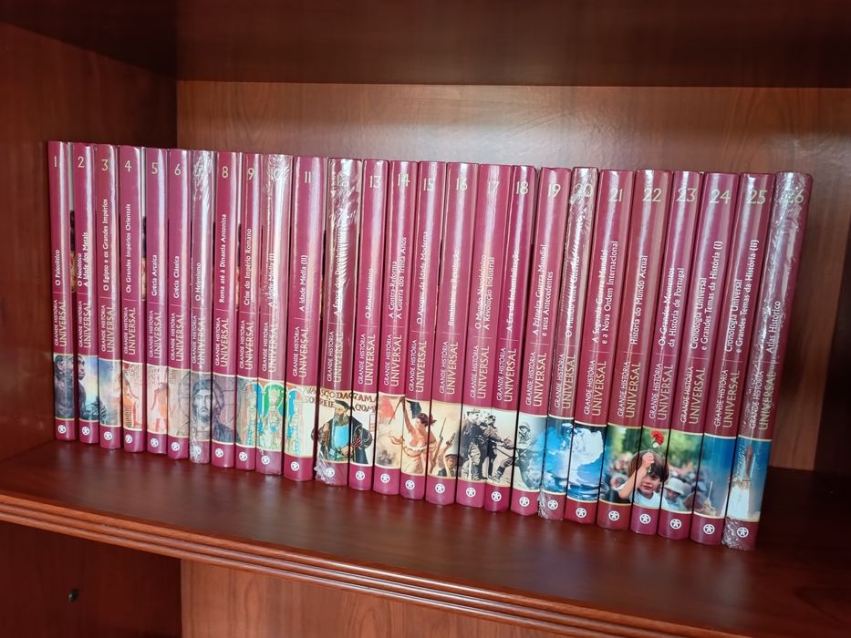 Conjunto de Livros da Grande História Universal