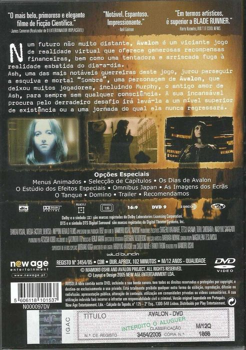 Avalon (edição especial 2 DVD)