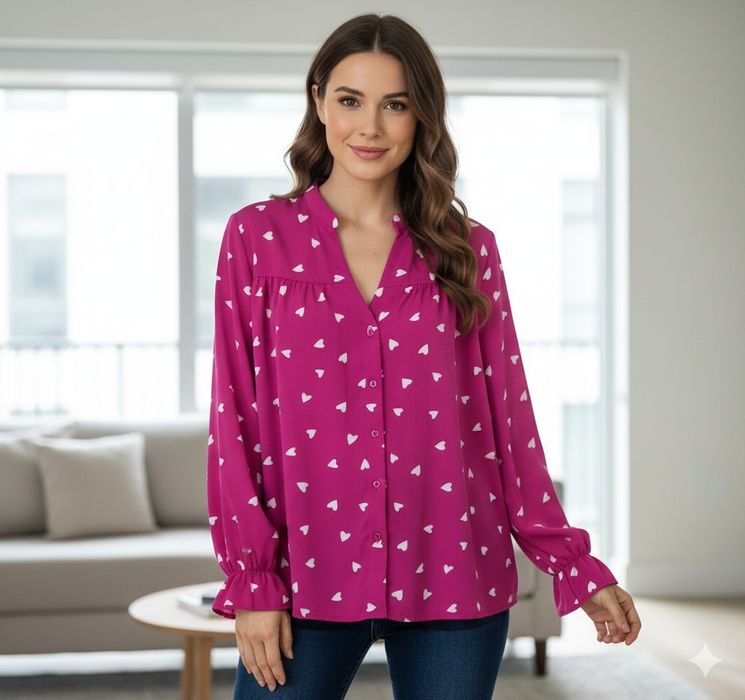 Bluzeczka w serduszka