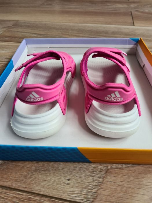 Sandały dziewczęce adidas rozmiar 27