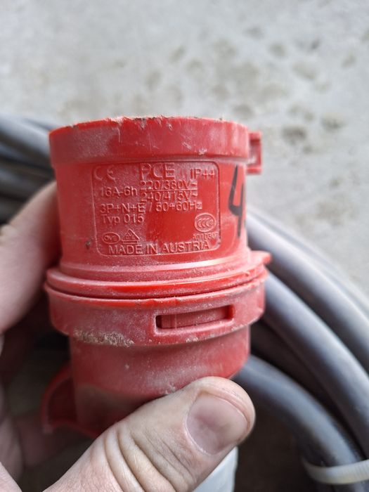 Kabel siłowy 16A