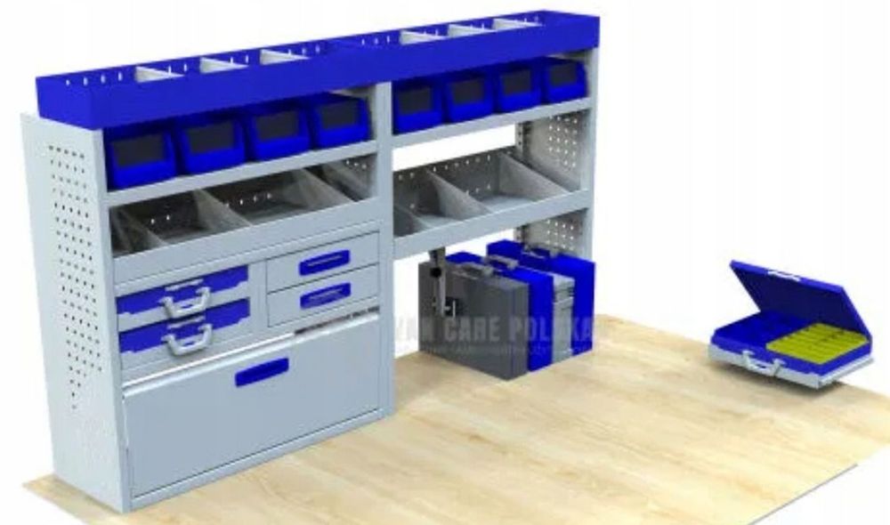 Zabudowa Do Busa Serwisowa Warsztatowa Półki Regał Szafka Expert Scudo