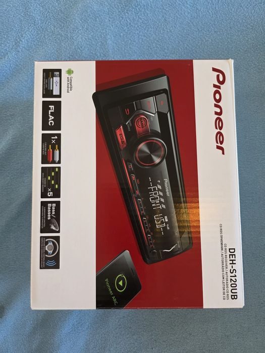 Rádio CD PIONEER novo + COLUNAS Pionner NOVAS A estrear