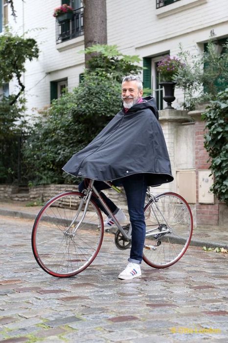 Велосипедная Куртка-дождевик, защищающая от ветра. Пончо Otto london