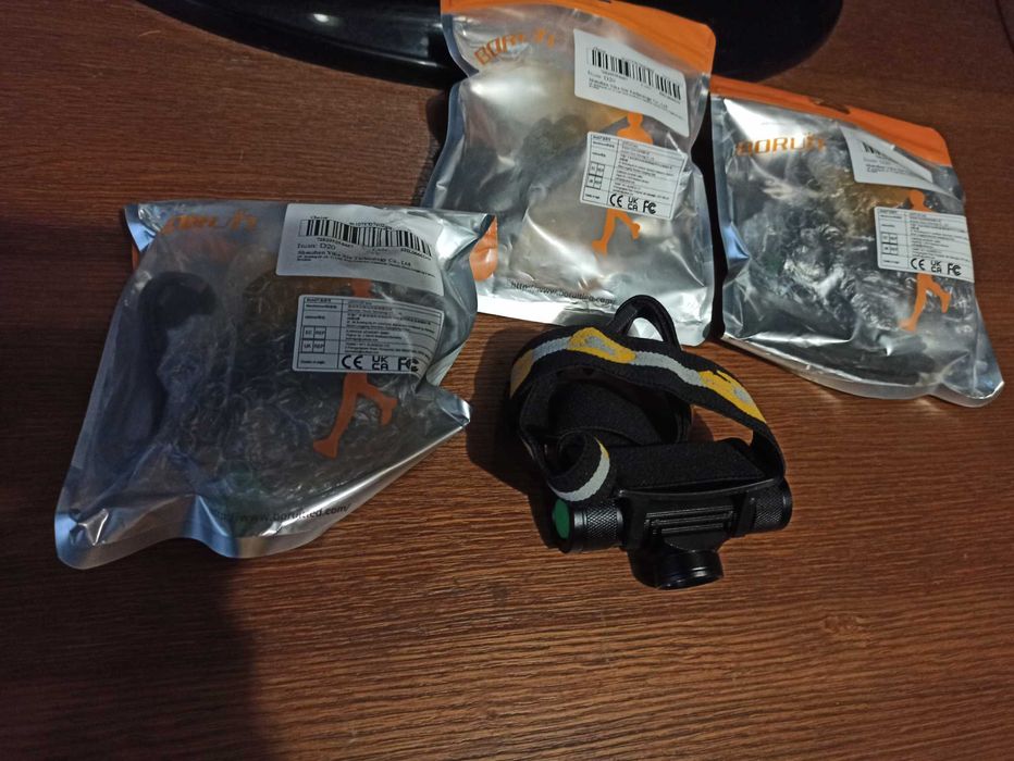 BORUiT D20 XPG Zoom,D25 зарядка USB аккум 18650,Ліхтар,Налобн фонарь