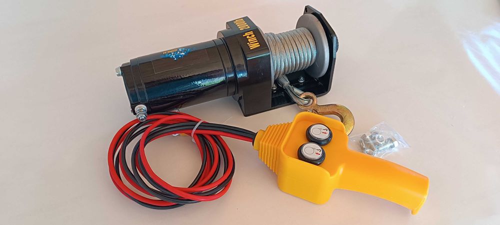 Лебідка Energy winch 2000LBS 900кг електрична таль квадроцикл