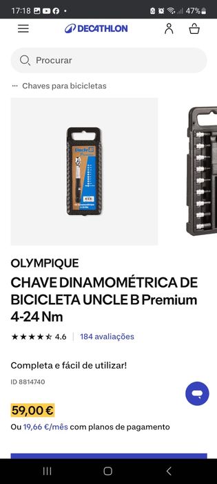 Chave Dinamométrica Premium 4-24 Nm