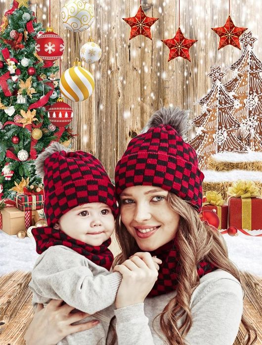 Tło bożonarodzeniowe brokatowa dekoracja