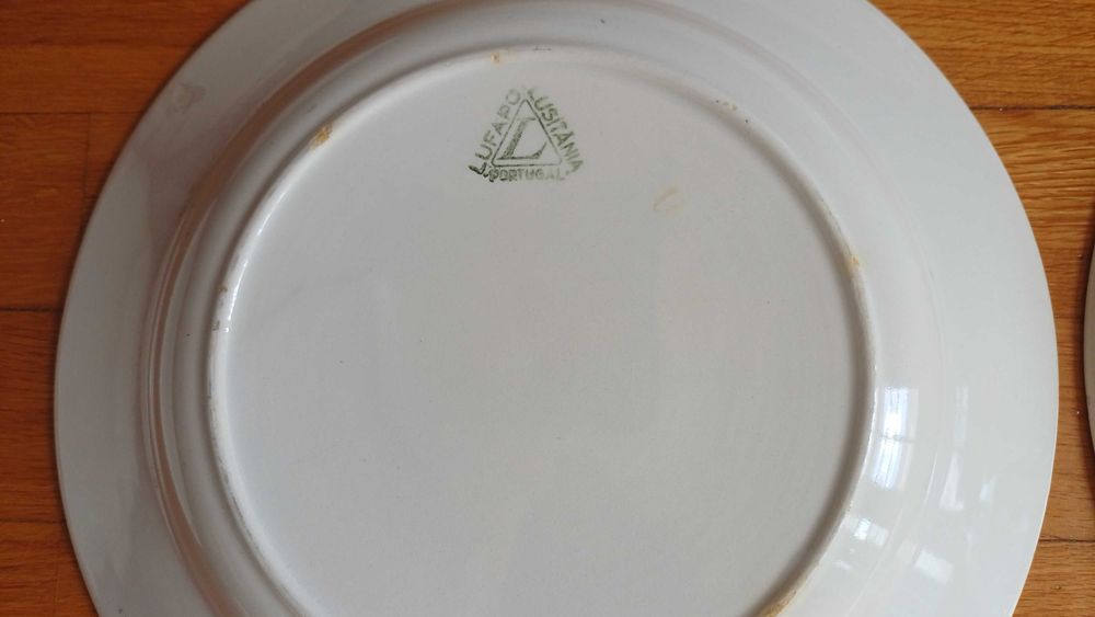 Pratos e travessa antigo da Lufapo Lusitânia