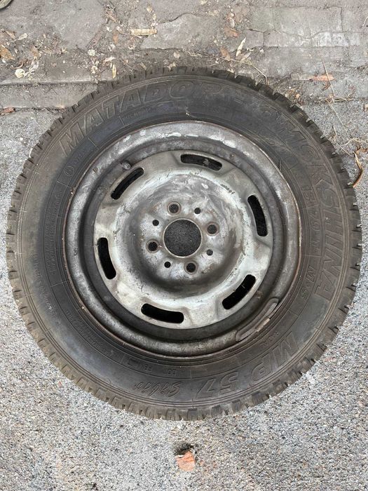 Колеса, диски стальные R 13 + резина