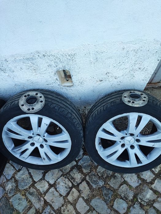 Jantes 17 Mercedes com pneus