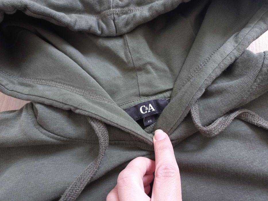 Bluza c&a xs zielona