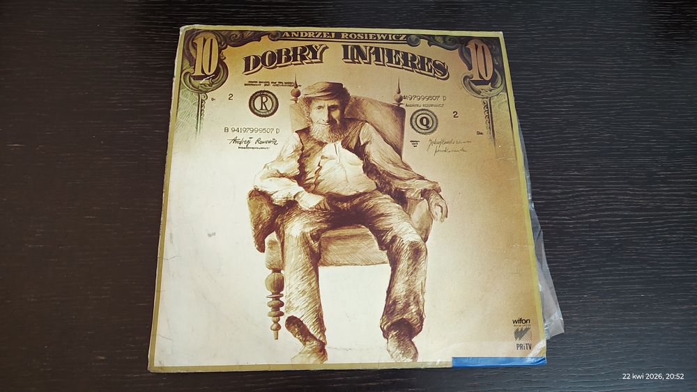DOBRY INTERES - ANDRZEJ ROSIEWICZ płyta gramofonowa vinyl