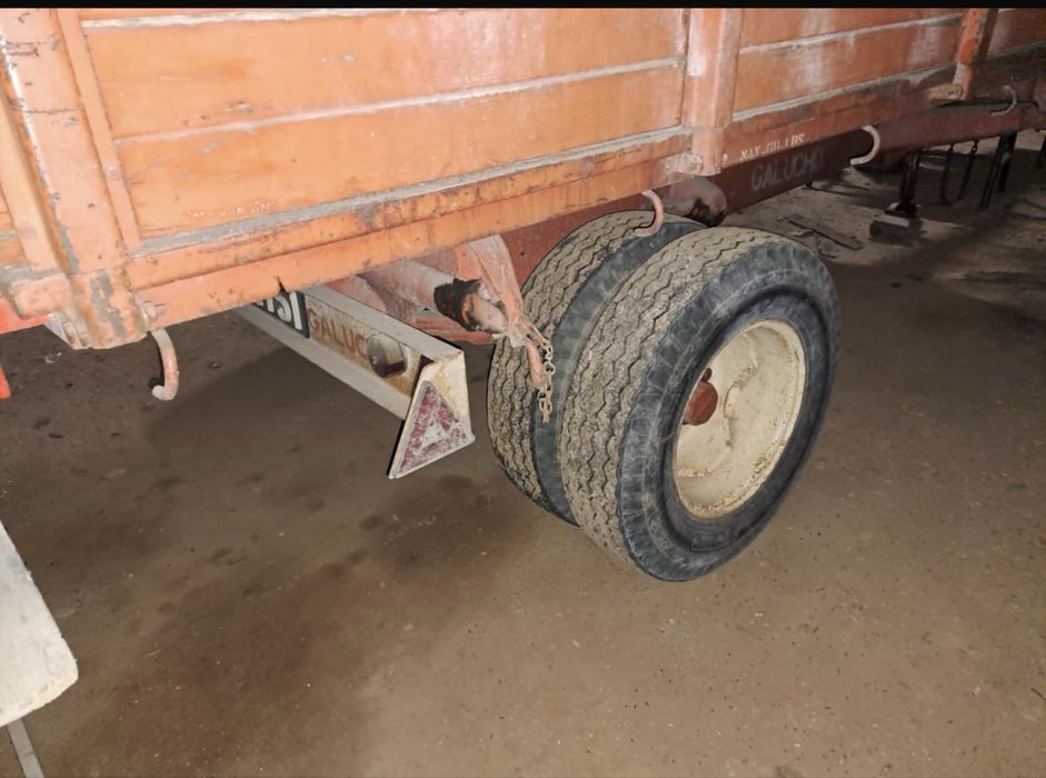 Reboque Agricola Galucho - Rodado e Taipal duplos