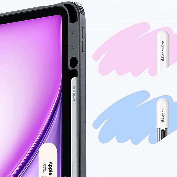 ESR FLIP HYBRID IPAD AIR 13" 1 / 2 / 2024, 2025 BLACK