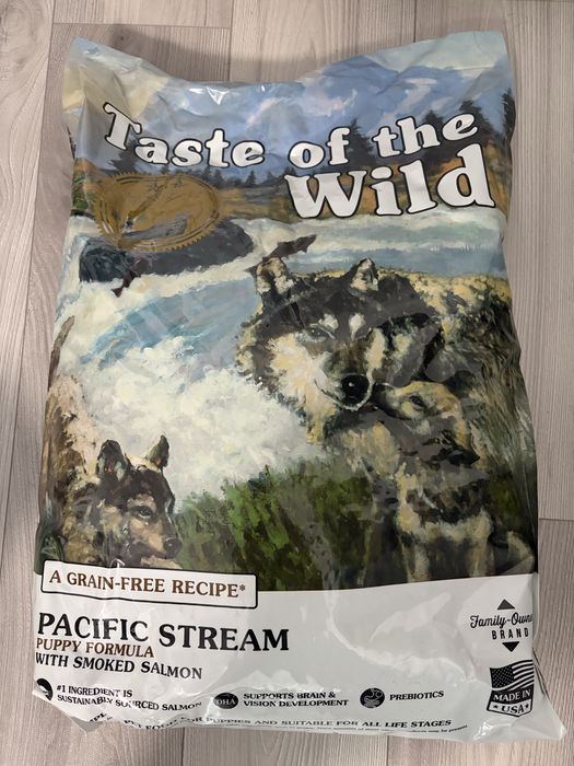 Karma dla szczeniąt Taste of the wild  Pacific Stream Puppy Formula 12,2kg