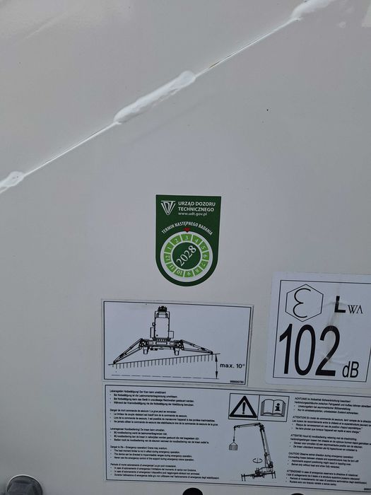 Dźwig dekarski, ciesielski BOCKER AHK30/1500