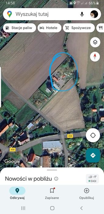 Działka budowlana Kantorowice - Widok 4