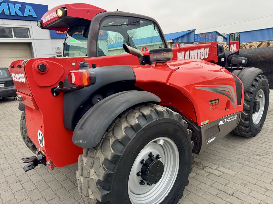 Телескопічний навантажувач Manituo MLT 735 2017р