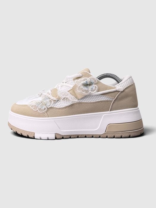 Buty Sportowe Even&odd Chunky Sneakers Biały Beżowy Rozmiar 38
