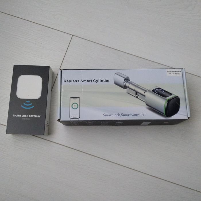 TTlock  електронний смарт замок (циліндр)+ шлюздр)