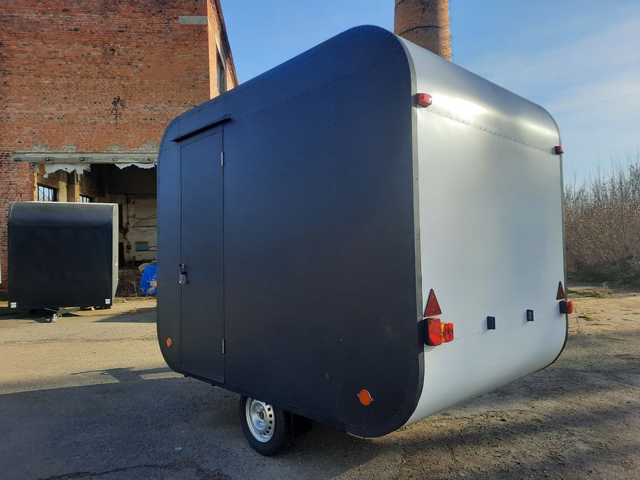 Торговий прицеп-кіоск купава, фургон, МАФ, кофейня на колесах