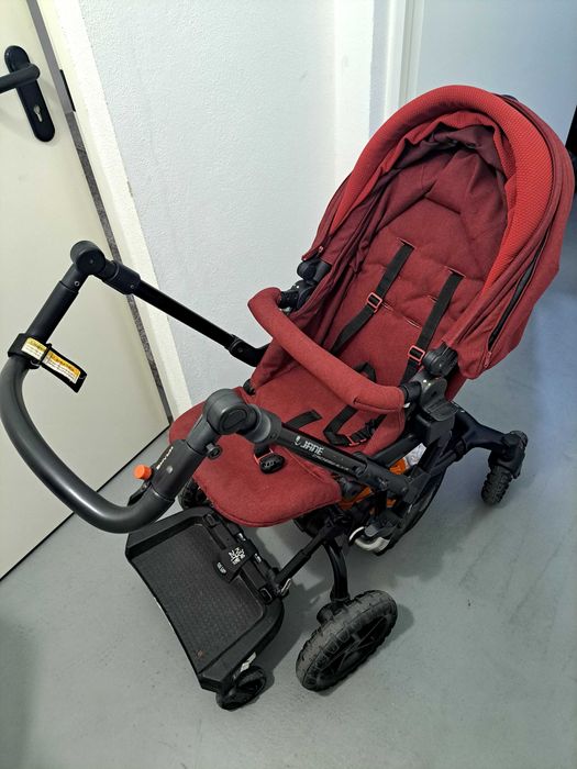 Carro de bebé Jane Crosswalk + ovo/alcofa + base giratória matrix2