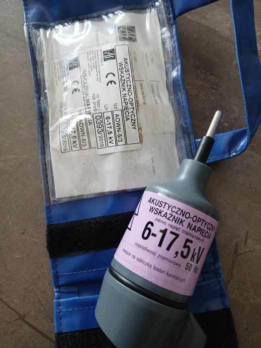 Akustyczno optyczny wskaźnik napięcia AOWN-5/3 6-17,5 kV