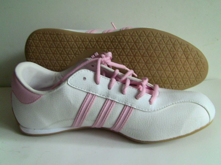 Новые кожаные кроссовки на девочку ADIDAS 37рaзмера