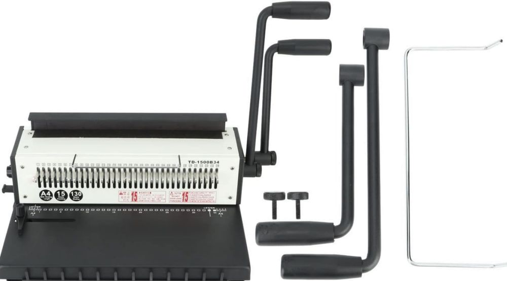 Bindownica 3:1 Spacnana – 34 otwory, A4/A5 Letter,regulacja marginesów